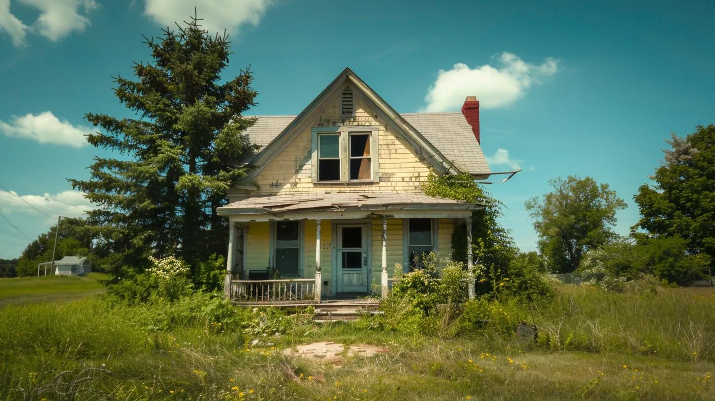 Distressed Michigan home representing fast sale opportunities and equity recovery