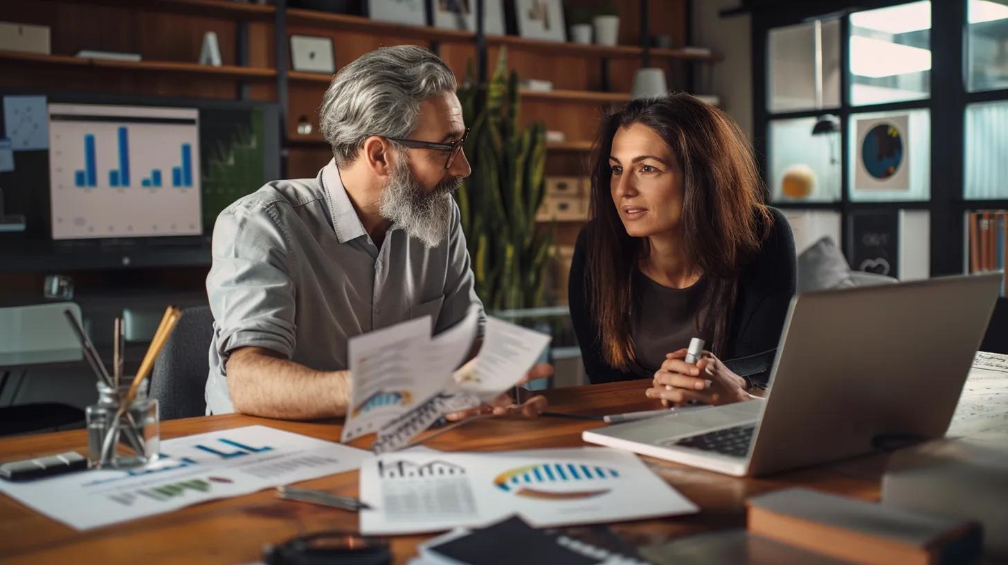 Real estate professional advising homeowner on equity recovery strategies